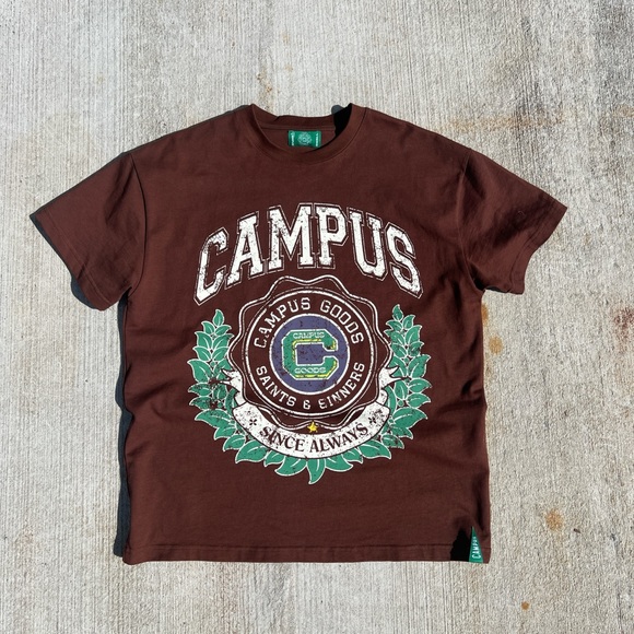 Sachin + Babi Other - Brown Graphic T-Shirt
